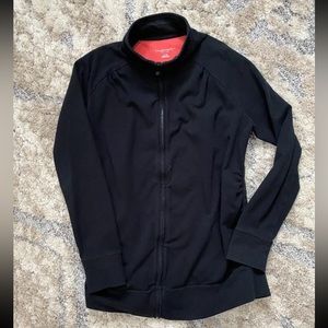 Maternity sweater zip up